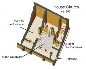 house church labelled