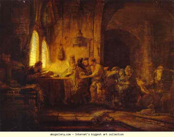 Rembrandt's "Laborers in the Vineyard"